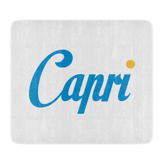 CAPRI Italië Snijplank (Voorkant)