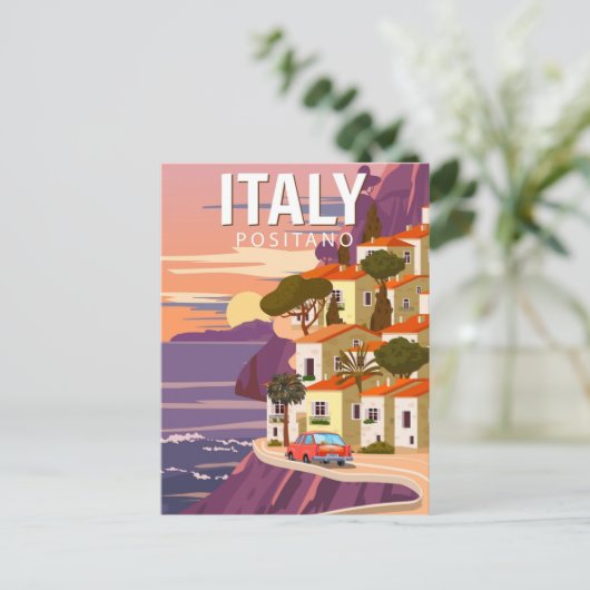  Capri Italië Sorrento Napels positano Briefkaart (Staand voorkant)