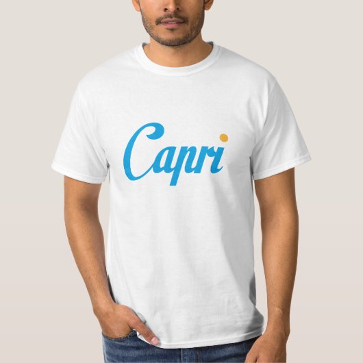CAPRI Italië T-shirt (Voorkant)
