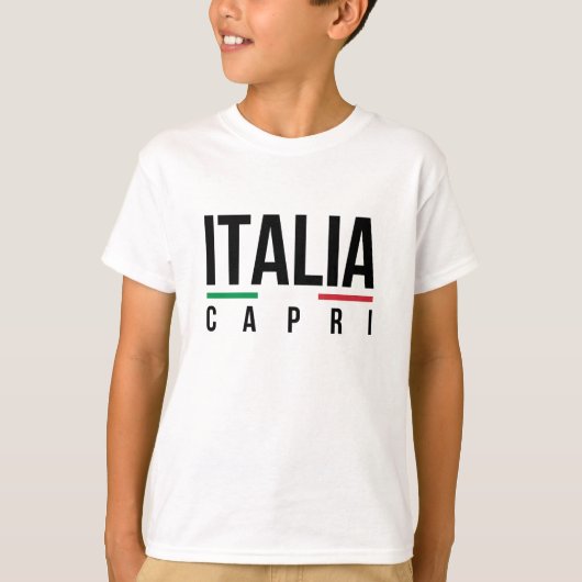 Capri Italië T-shirt (Voorkant)
