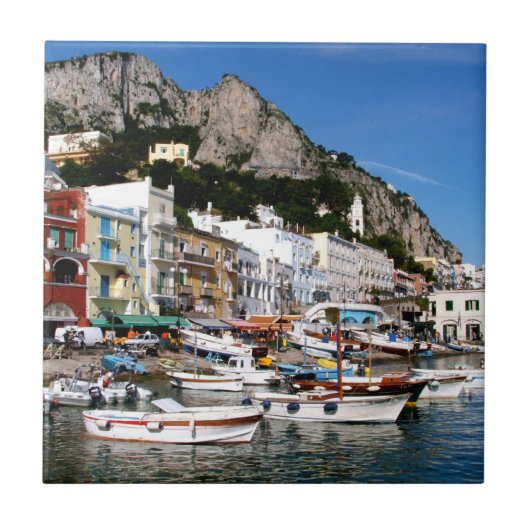 Capri, Italië Tegeltje (Voorkant)