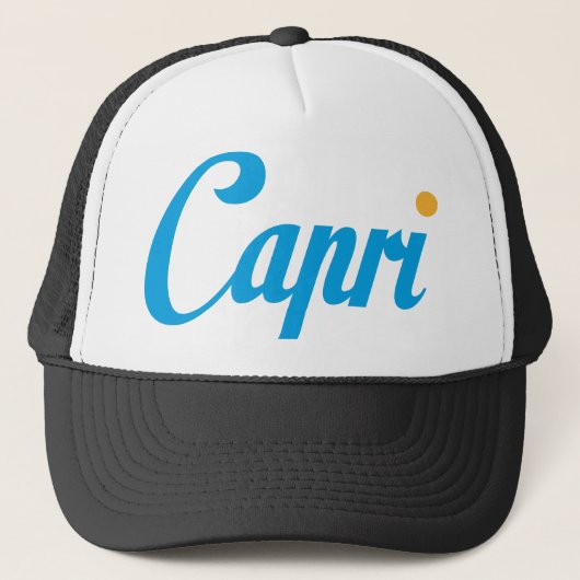 CAPRI Italië Trucker Pet (Voorkant)