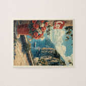 Capri, Italië Vintage Legpuzzel (Horizontaal)