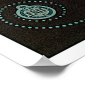 Capri Italië Vintage Travel Poster (Hoek)