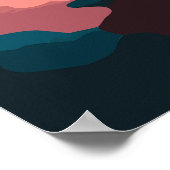 Capri Italy Lemons Mediterranean Island Retro Poster (Hoek)