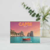 Capri, Italy Postcard Briefkaart (Staand voorkant)