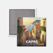 Capri Italy Travel Magneet (Voorkant / Achterkant)