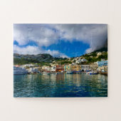 Capri Kustlijn | Welkom op het Eiland van Dromen Legpuzzel (Horizontaal)