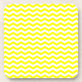 Capri Lemon Wave Chevron Onderzetter (Voorkant)