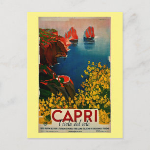 Capri L'Isola del Sole Italië Briefkaart