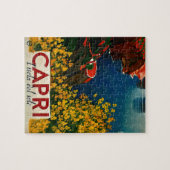  Capri L'Isola del Sole Italië Kunstschilder Legpuzzel (Horizontaal)