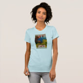  Capri L'Isola del Sole Italy Blue T-shirt (Voorkant volledig)