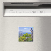 Capri Mountain Uitzicht Magneet (Insitu (Vaatwasser))