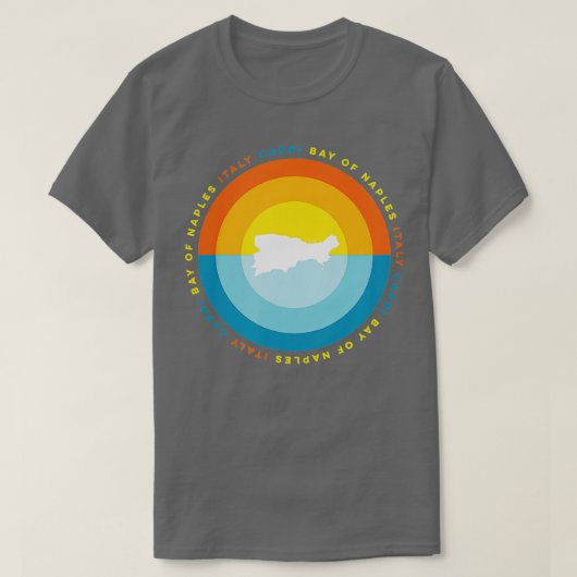 Capri Napels Italië T-shirt (Design voorkant)
