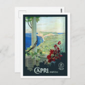 Capri Napoli Italië Briefkaart (Voorkant / Achterkant)