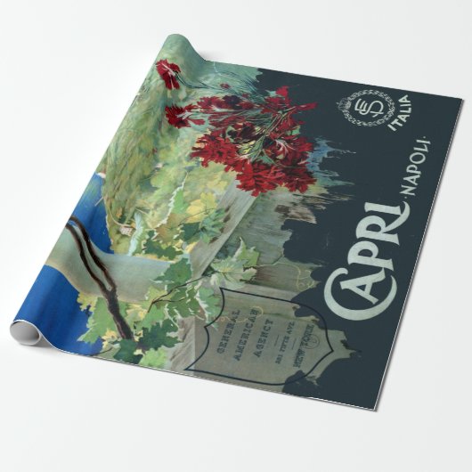 Capri Napoli Italië Cadeaupapier (Uitgerold)