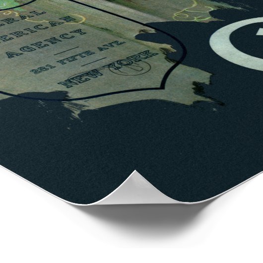  Capri Napoli Italië Reis Poster (Hoek)