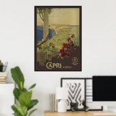 Capri Napoli Poster (Thuiskantoor)