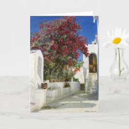 Capri - Oleanders in bloom, Peder Severin Krøyer Kaart