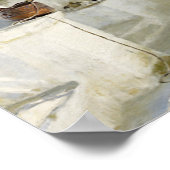 Capri - Oleanders in bloom, Peder Severin Krøyer Poster (Hoek)