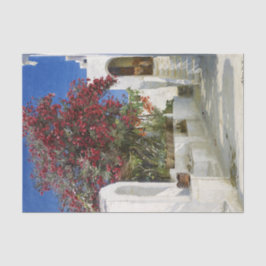 Capri - Oleanders in bloom, Peder Severin Krøyer Tissuepapier