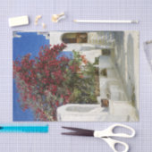 Capri - Oleanders in bloom, Peder Severin Krøyer Tissuepapier (Craft)