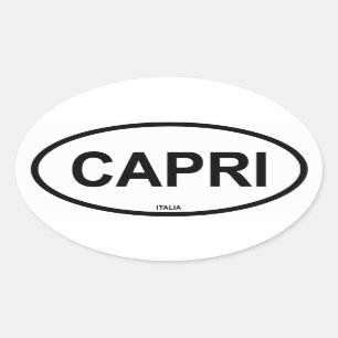 CAPRI OVALE STICKER