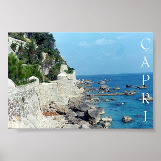 Capri Poster (Voorkant)
