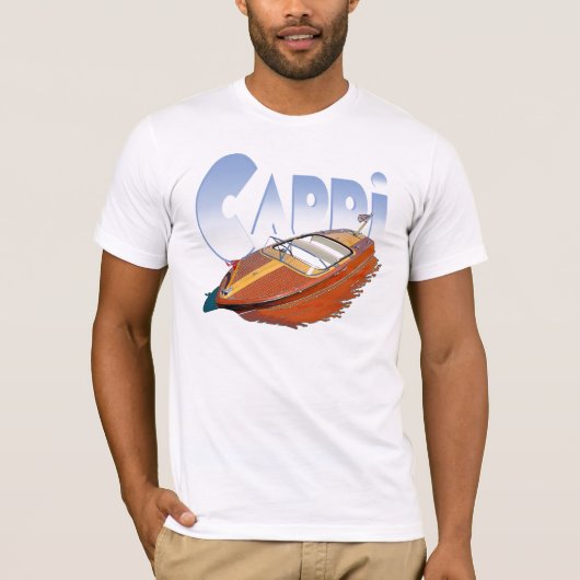 Capri Powerboot T-shirt (Voorkant)