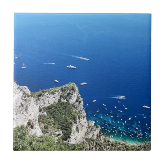Capri-stemming (klein) tegeltje (Voorkant)