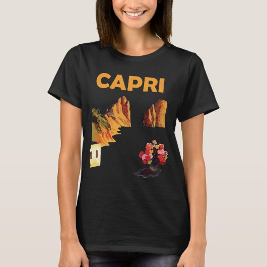 Capri T-shirt (Voorkant)