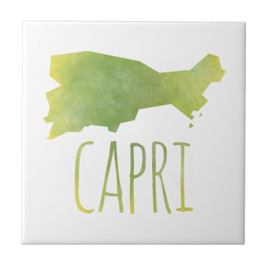 Capri Tegeltje (Voorkant)
