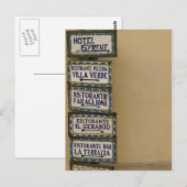 Capri-teken Briefkaart (Voorkant / Achterkant)