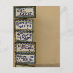 Capri-teken Briefkaart