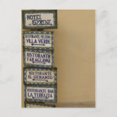 Capri-teken Briefkaart (Voorkant)