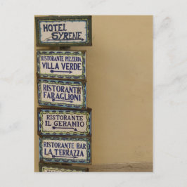 Capri-teken Briefkaart