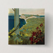 Capri Vierkante Button 5,1 Cm (Voorkant)