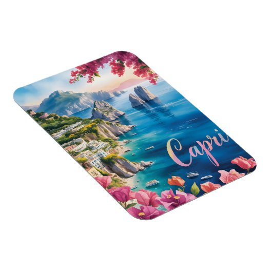 Capri-waterverf Magneet (Rechterzijde)