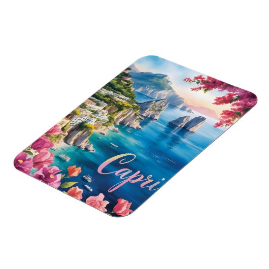 Capri-waterverf Magneet (Linkerzijde)