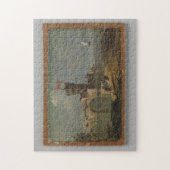 Capriccio met fijne kunst van de Cirkeltoren Legpuzzel (Verticaal)