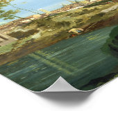 Capriccio met Motifs uit Padua, c.1756 Poster (Hoek)