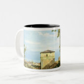 Capriccio met Motifs uit Padua, c.1756 Tweekleurige Koffiemok (Voorkant links)