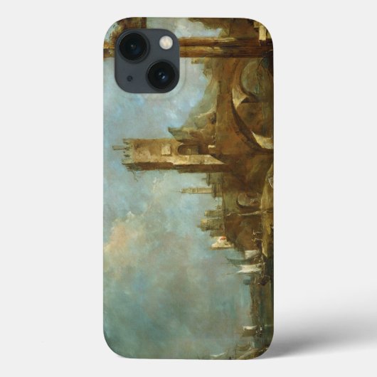 Capriccio of a Harbor iPad Case (Achterkant)