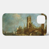 Capriccio of a Harbor iPad Case (Achterkant (horizontaal))
