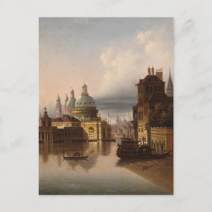 Capriccio, Venetië   Johann Wilhelm Jankowsky Briefkaart