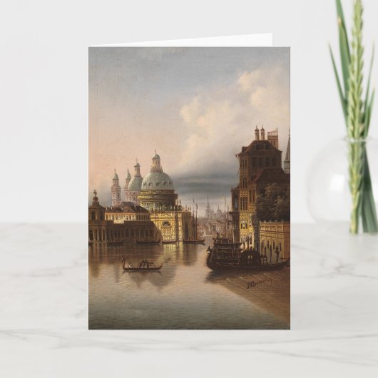 Capriccio, Venetië | Johann Wilhelm Jankowsky Kaart (Voorkant)