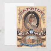 Caprice Smoking Tobacco  Advertentie (Voorkant / Achterkant)