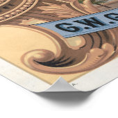 Caprice Smoking Tobacco Advertentie Poster (Hoek)