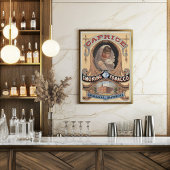 Caprice Smoking Tobacco  Advertentie Poster