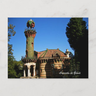 Capricho de Gaudi.Comillas Briefkaart